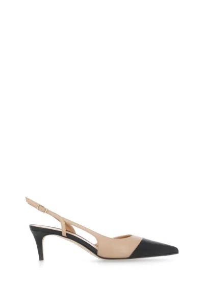 The Seller Pink Leather Slingback