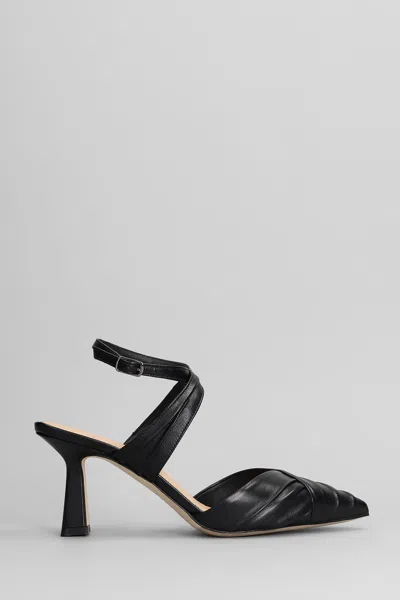 The Seller Pumps In Black Leather