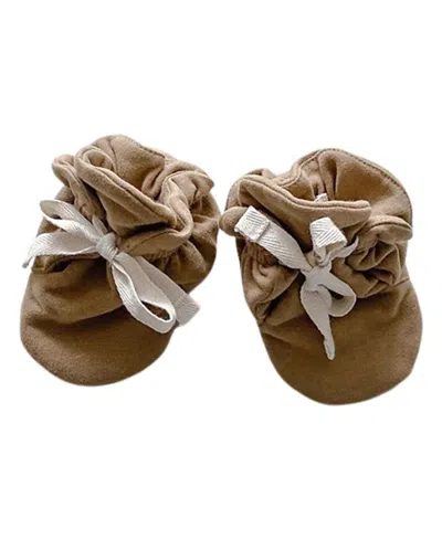 The Simple Folk Unisex Stay-on Bootie - Baby In Camel