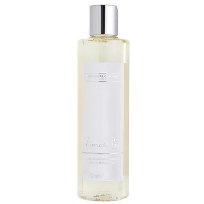 The White Company Lime & Bay Bath & Shower Gel 250ml In White