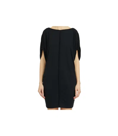 Thom Krom Round Neck Dress In Black