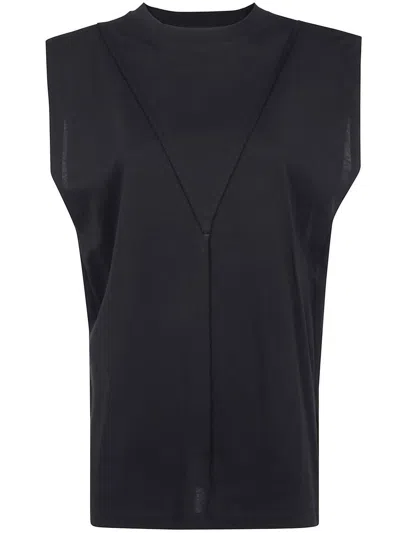 Thom Krom Women Sleevesless T-shirt In Black