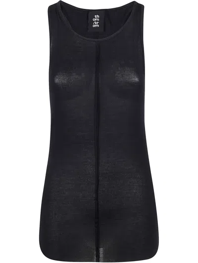 Thom Krom Women Tank Top In Black