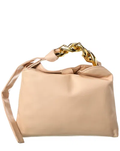 Tiffany & Fred Paris Soft Leather Golden Buckle Leather Hobo Bag In Green