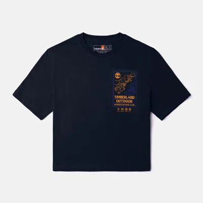 Timberland 添柏岚官方女装短袖t恤新休闲透气宽松短款|a6hrd