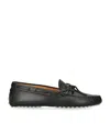 TOD'S LEATHER GOMMINI LOAFERS