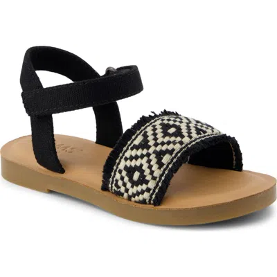 Toms Kids'  Remi Sandal In Black