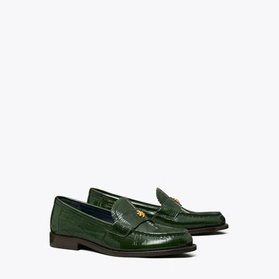 Tory Burch Classic Loafer In Dark Everglade
