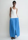 TOTÊME PARACHUTE SKIRT COBALT