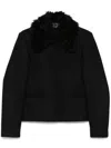 TOTÊME SHEARLING-COLLAR JACKET