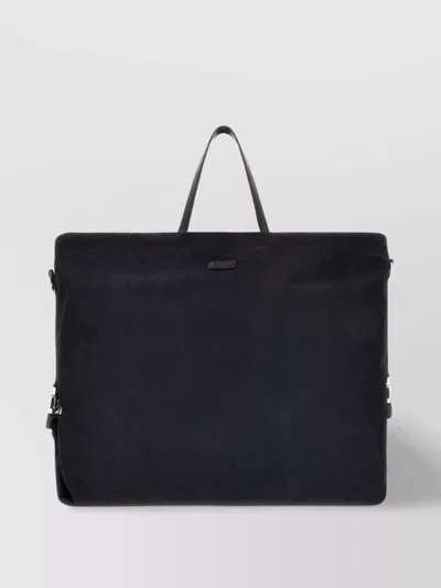 Versace Embroidered Silhouette Tote Bag