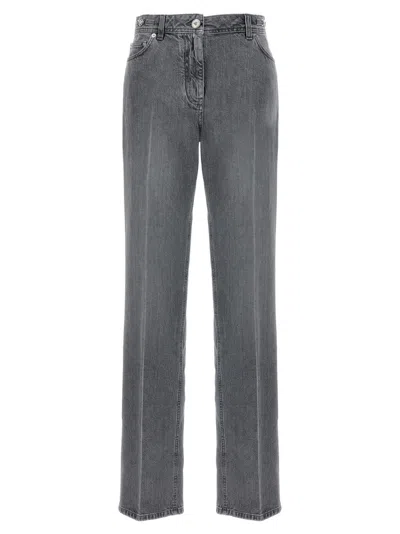 VERSACE GREY STRAIGHT JEANS