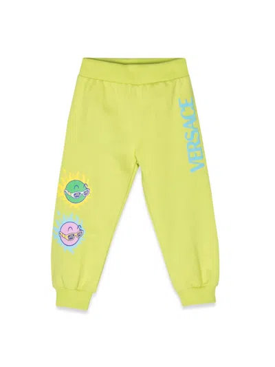Versace Kids' Joggers Sweatshirt In Green