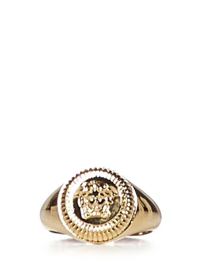 Versace Medusa Biggie Ring In Gold