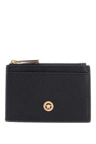Versace Small Leather Goods In Black