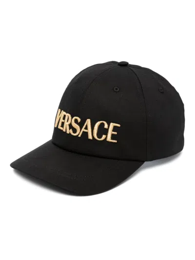VERSACE SIGNATURE EMBROIDERED CAP