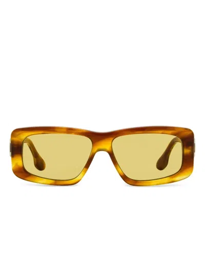 Victoria Beckham 669s Sunglasses In Brown