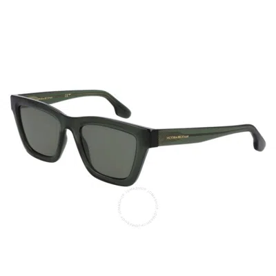 Victoria Beckham Grey Cat Eye Ladies Sunglasses Vb656s 316 52