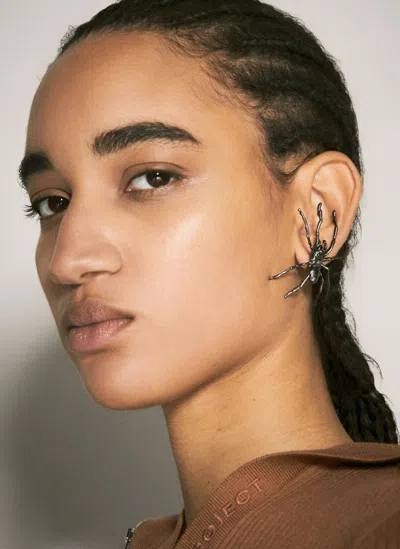 Y/project Spider Earrings In Black