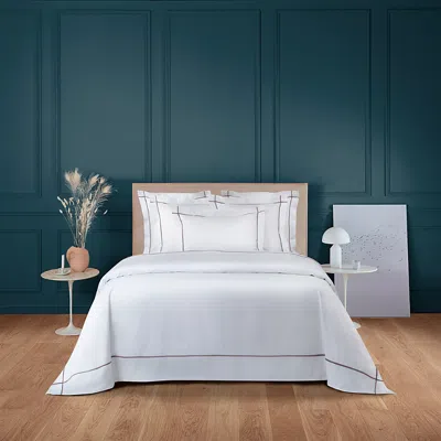 Yves Delorme Athena Iris King Oxford Pillowcase