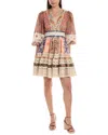 ZIMMERMANN DEVI LINEN MINI DRESS