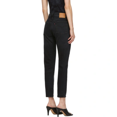 LEVIS 黑色 WEDGIE FIT 牛仔裤