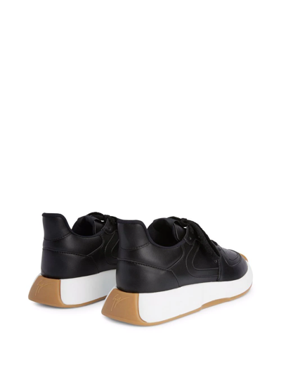 Giuseppe Zanotti Ferox Lace-up Sneakers In Black