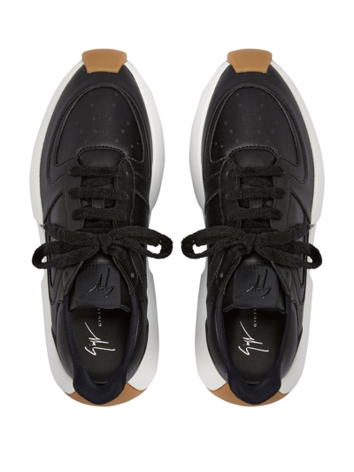 Giuseppe Zanotti Ferox Lace-up Sneakers In Black