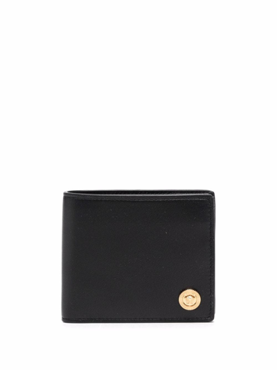 VERSACE LOGO标牌皮质钱包 
