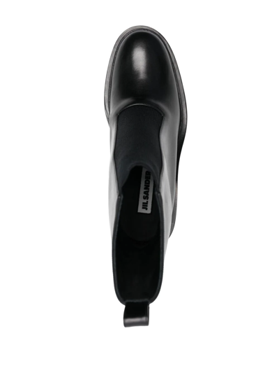 JIL SANDER ANKLE-LENGTH 90MM BOOTS 