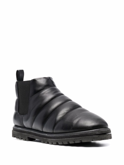 Nanushka Bede Leather Ankle Boots In Black