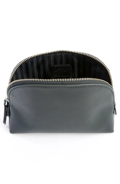 Royce New York Personalized Small Cosmetic Bag In Black - Gold Foil