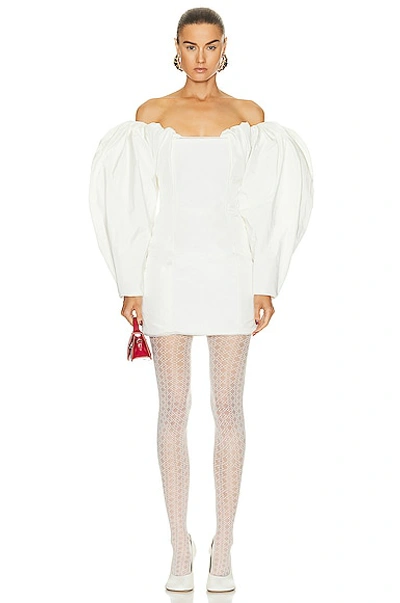 JACQUEMUS LA ROBE TAFFETAS DRESS 