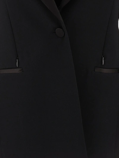 Shop Givenchy Tuxedo Blazer In Black
