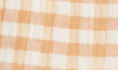Rip Curl Premium Surf Check Cotton Shorts In Light Brown