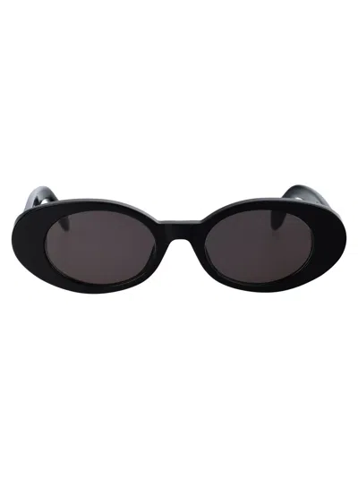 Shop Palm Angels Sunglasses In Black