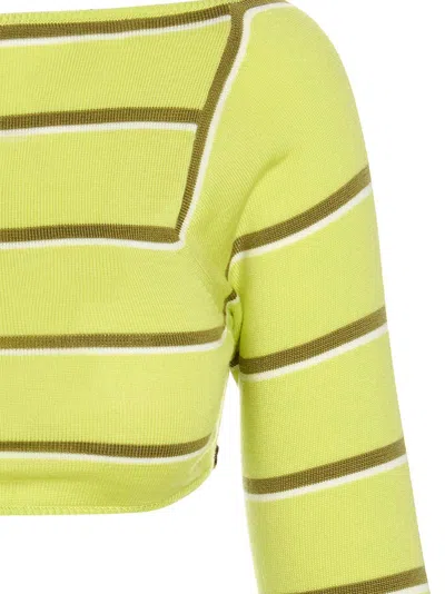 EMILIO PUCCI EMILIO PUCCI CUT OUT CROPPED SWEATER 