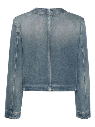 Shop Givenchy Denim Cotton Jacket