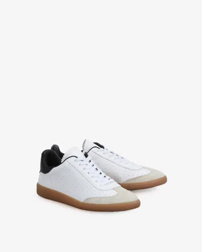 Shop Isabel Marant Bryce Sneakers In White