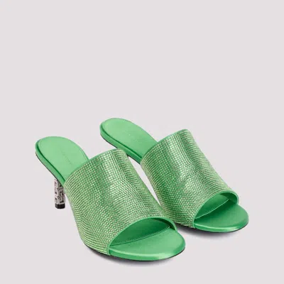 Shop Givenchy Mules In Green