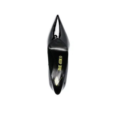 Shop Attico The  Cheope Leather Pumps In Black