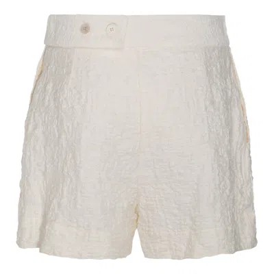 Shop Jil Sander Shorts In Beige