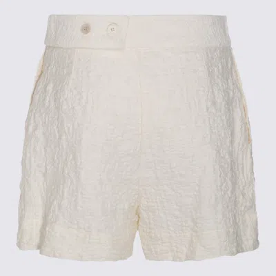 Shop Jil Sander Shorts In Beige