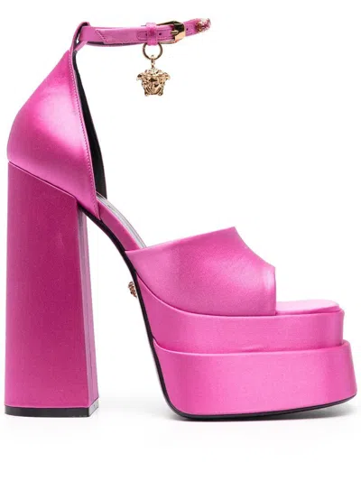 Shop Versace Medusa Aevitas Platform 155