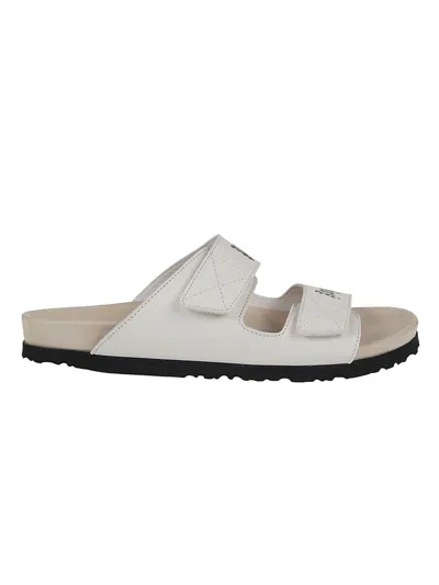 Shop Palm Angels Sandals In White