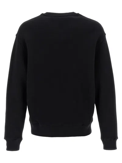 Maison Kitsuné Speedy Fox Patch Comfort Sweatshirt In Black