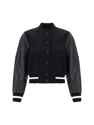 Shop Givenchy Women College Jacket In Multicolor