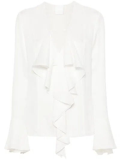 Givenchy Ruffled Blouse In Multicolor