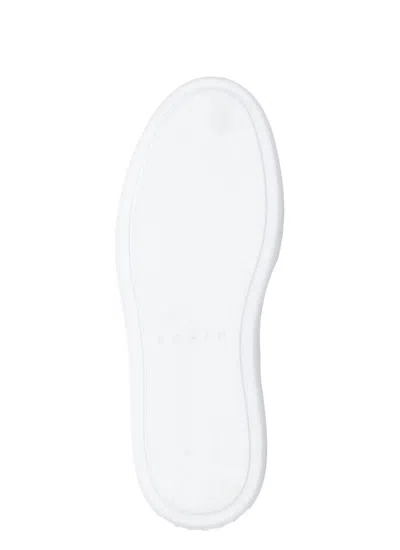 Hogan Skyscraper Leather White Sneakers In White