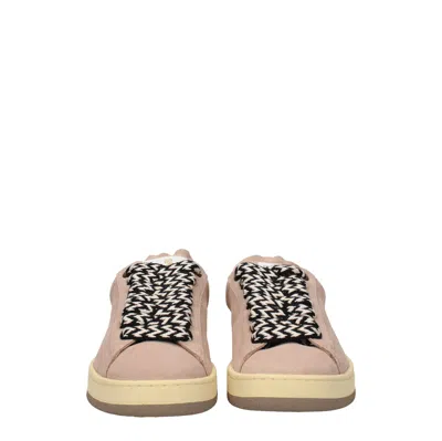 Lanvin Suede Curb Lite Low-cut Casual Shoes